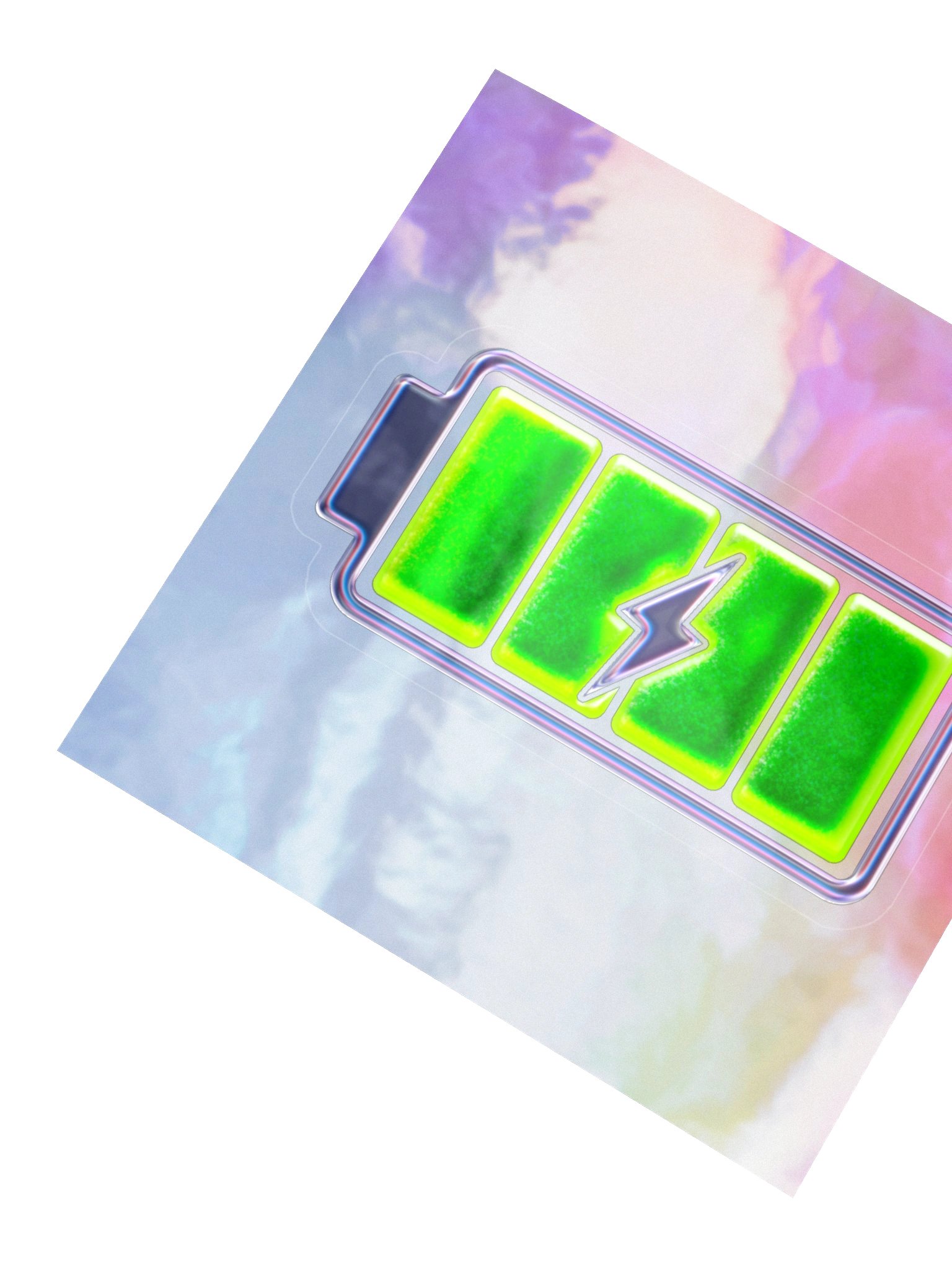 Battery Charge Green (Sticker) product image (4)