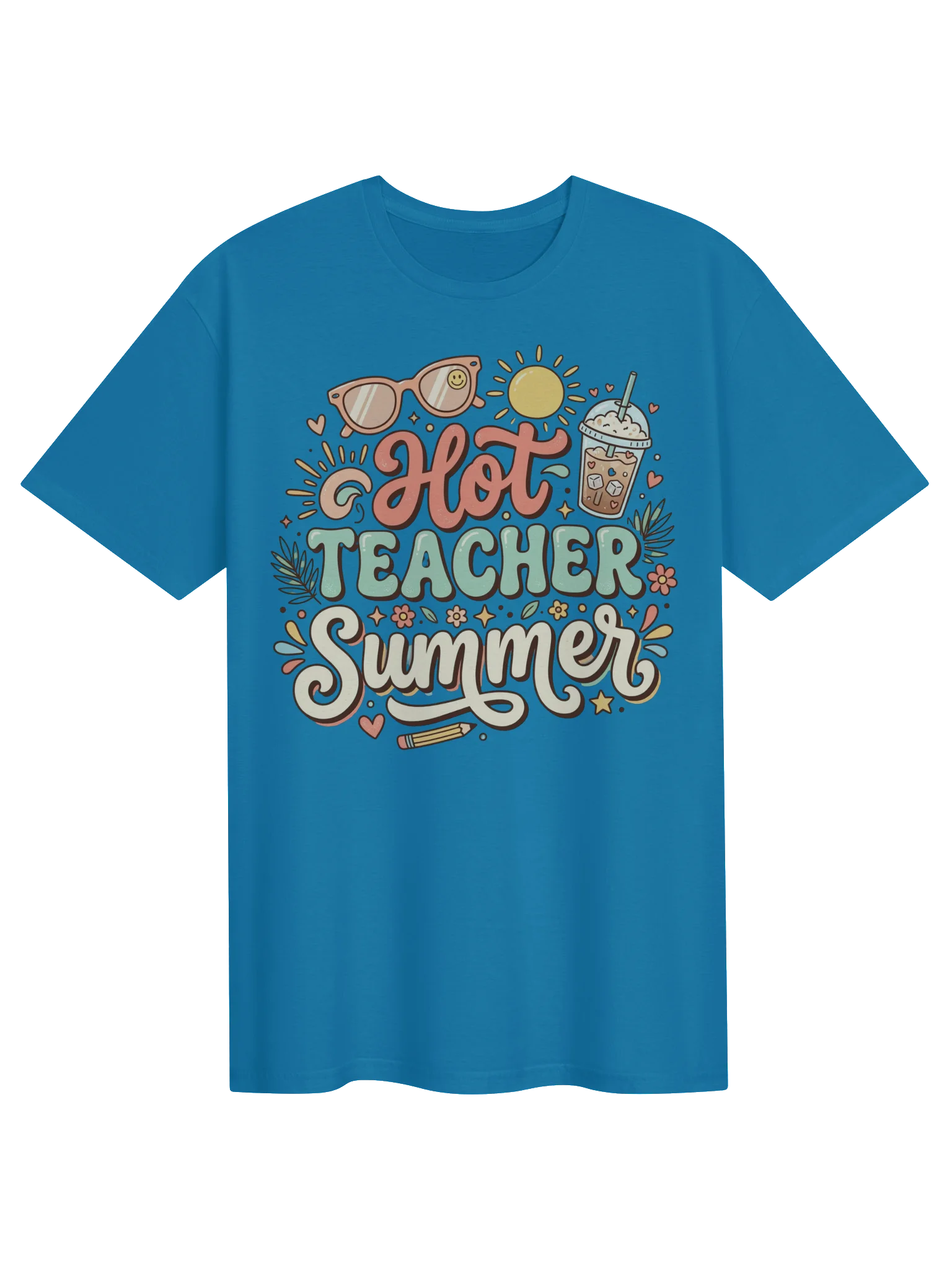 Hot Teacher Summer Tee | Teacher T-Shirt product image (41)