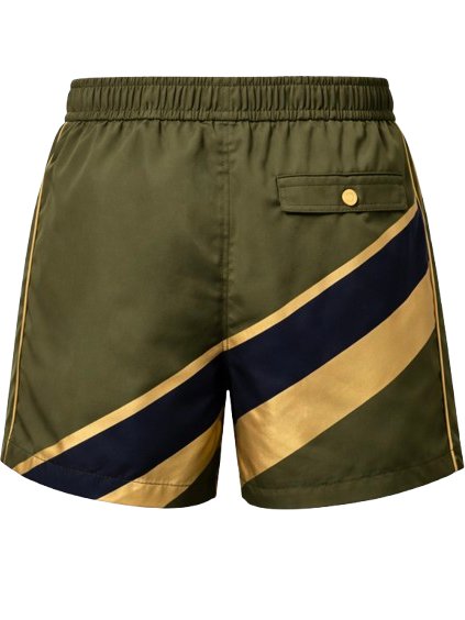 The Sovereign Stripe Short — Atelier Edition(Handcrafted to order. Delivery within 3 weeks) product image (2)