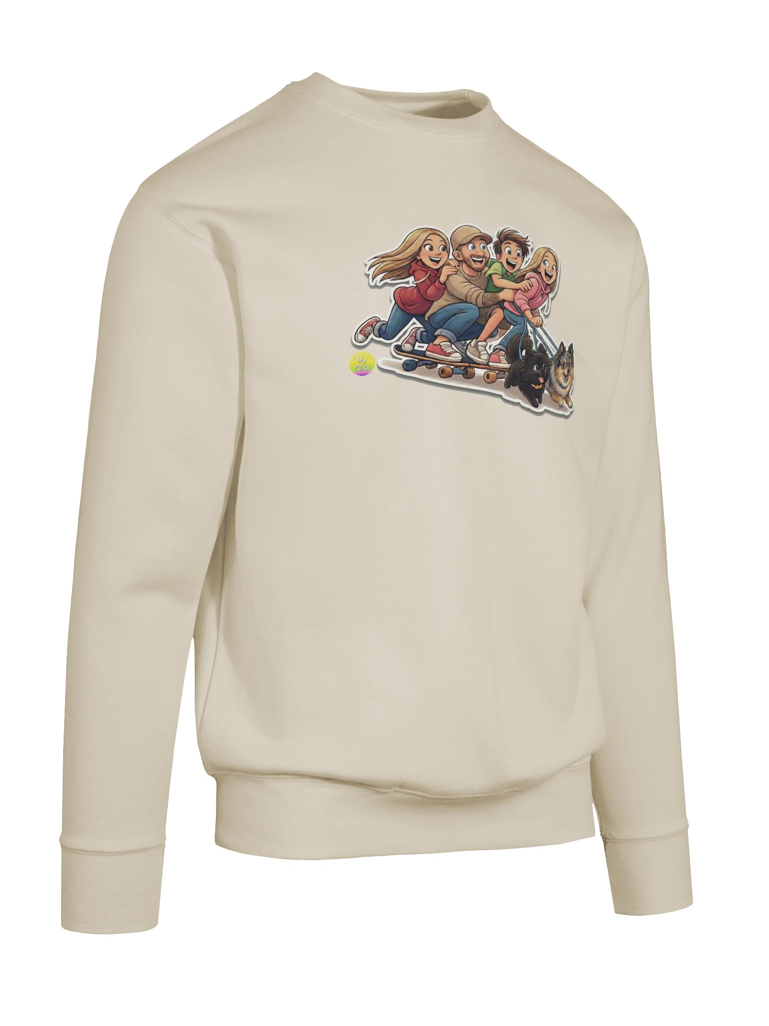 Skateboarding My PB & J Adult Sweatshirt product image (5)