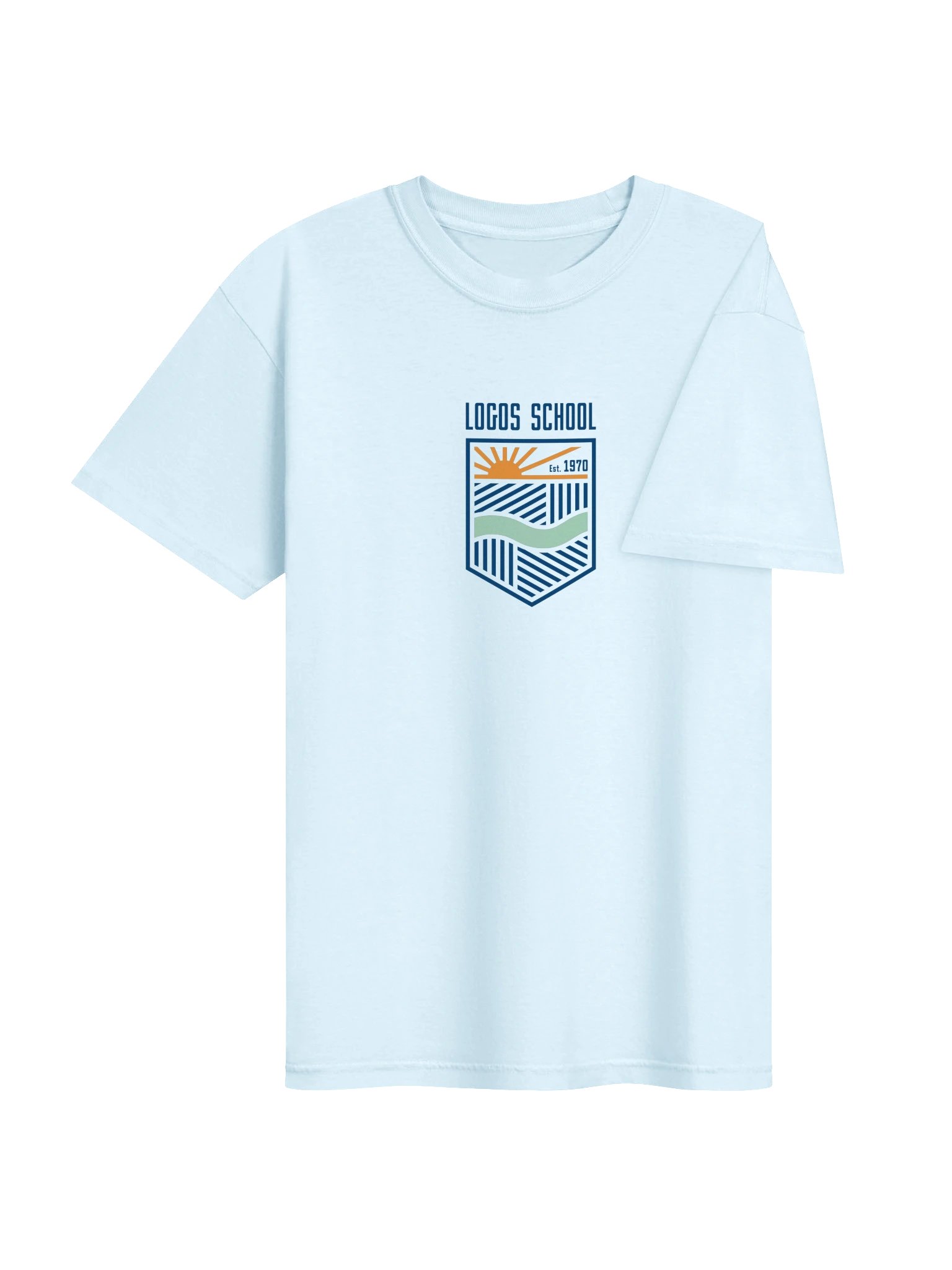Logos School Crest Tee - Comfort Colors product image (4)