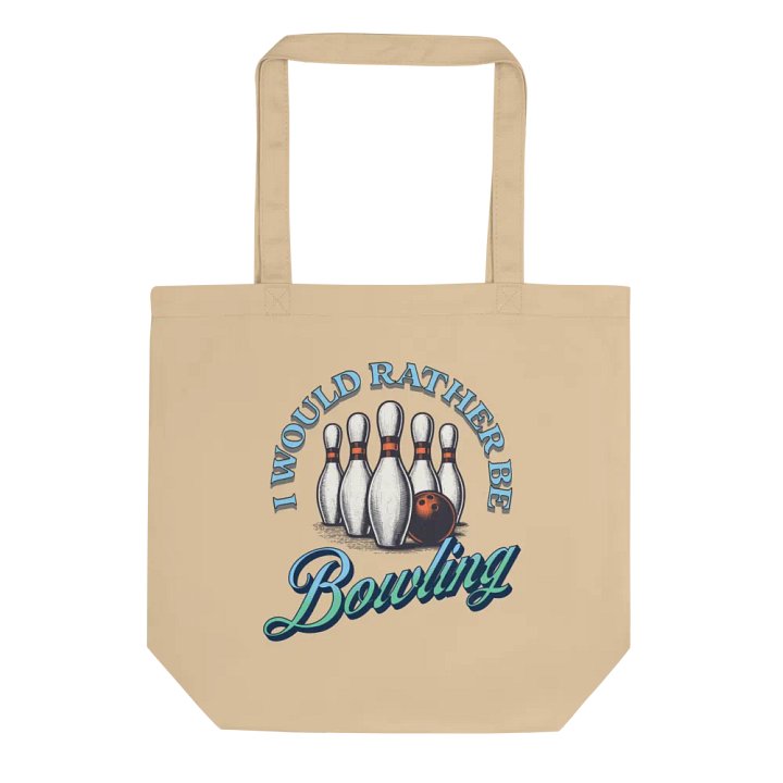 I Would Rather Be Bowling Strike in Style Tote Bag product image (1)