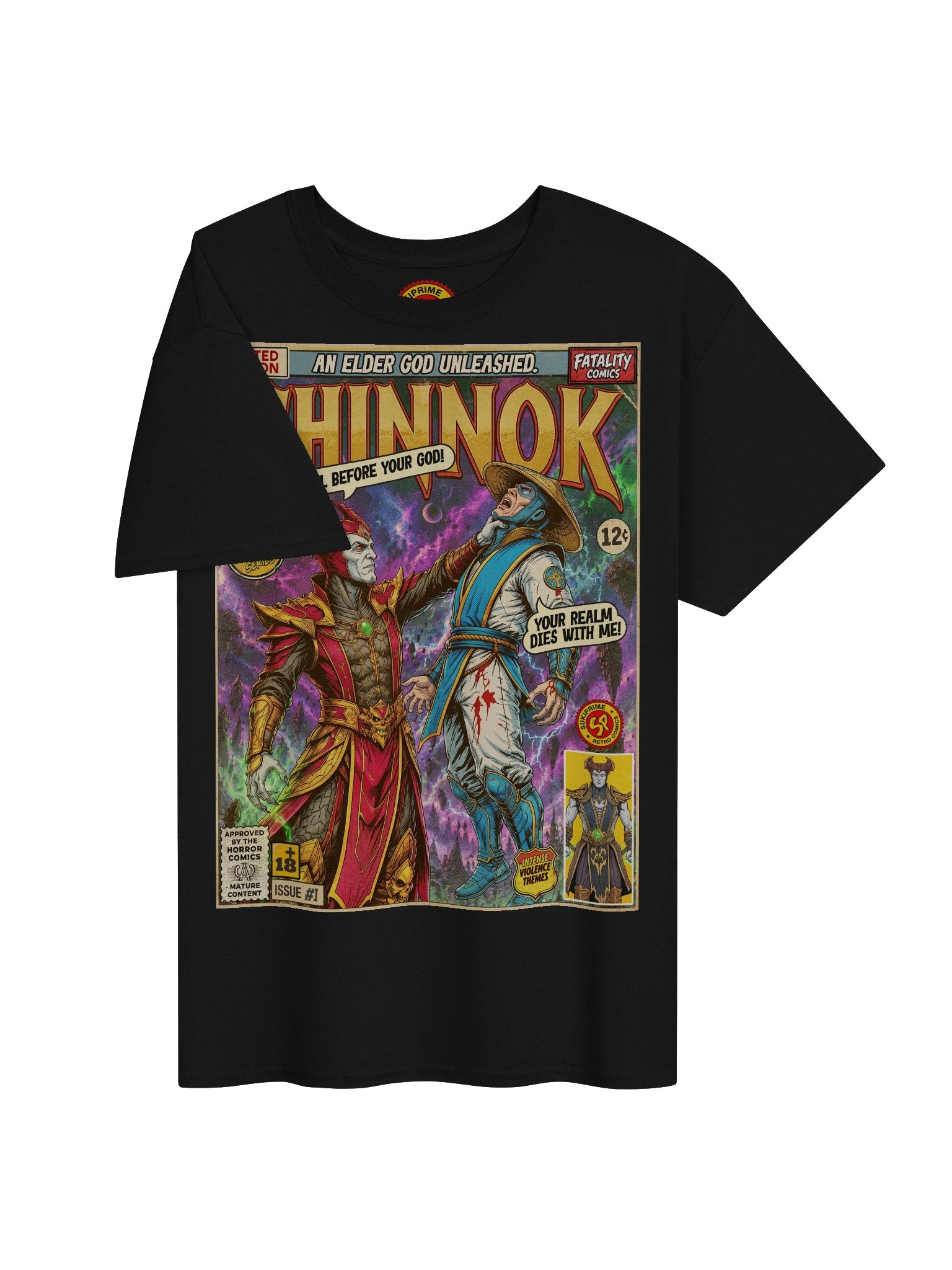 Mortal Kombat Shinnok Comic Art T-Shirt product image (3)