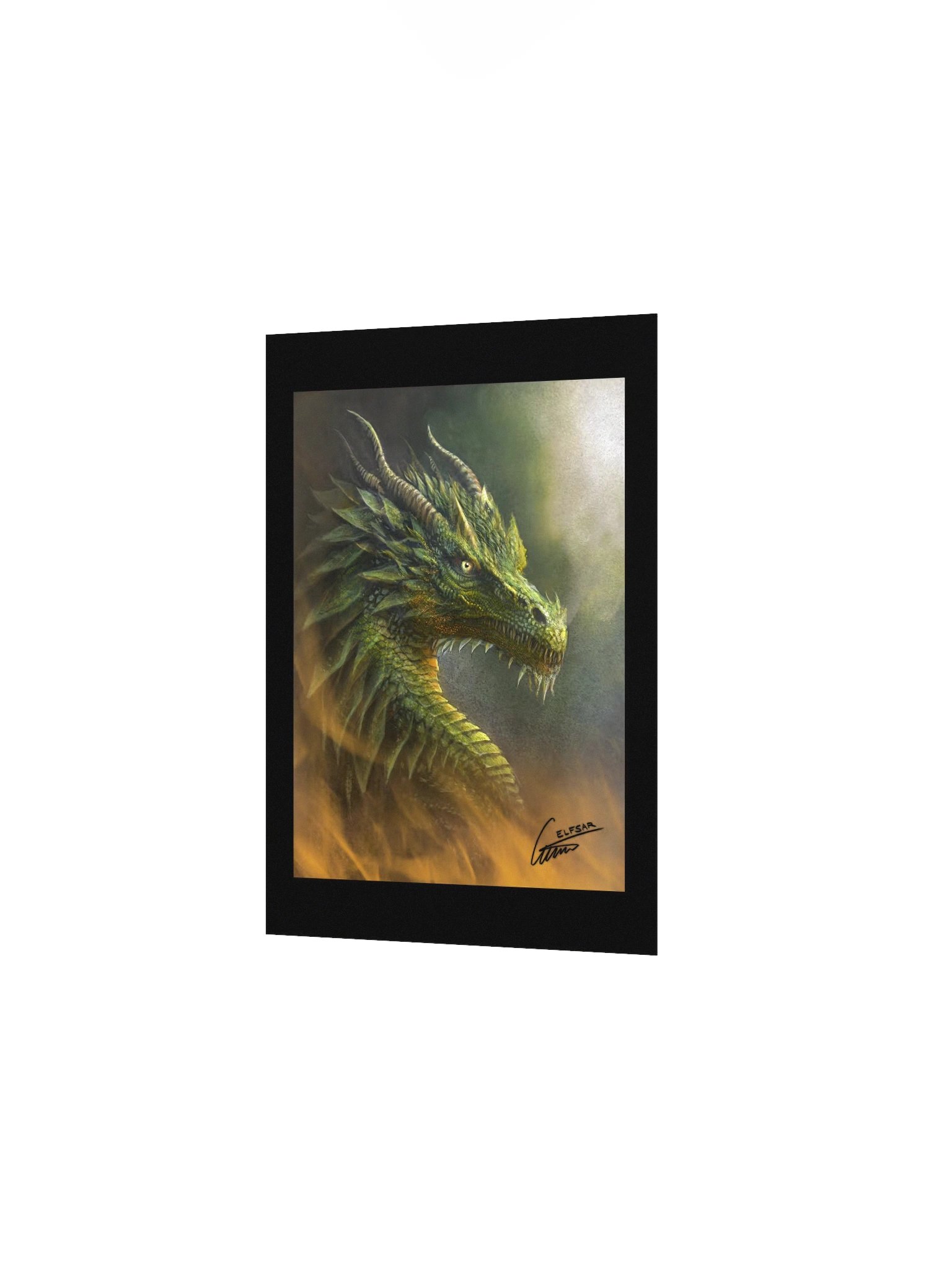 Green Dragon Matte Print product image (4)