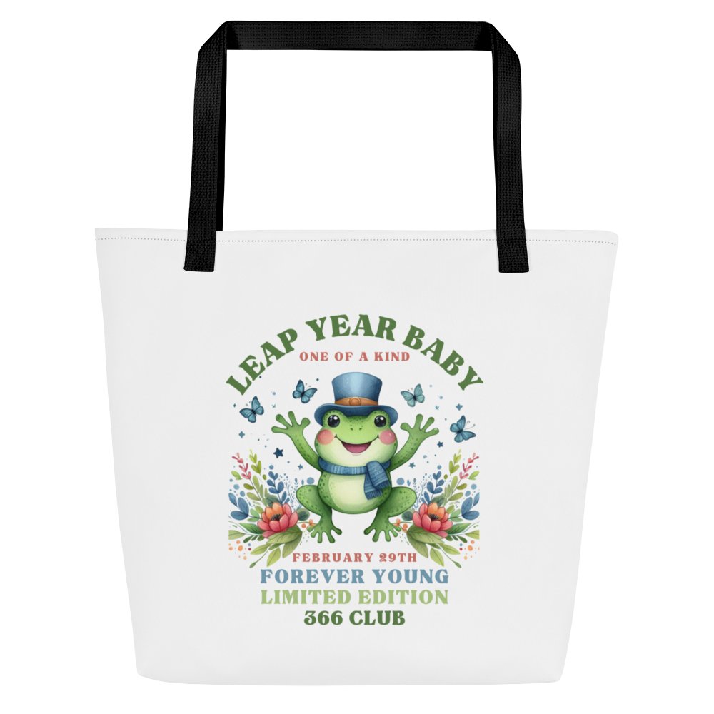 Leap Year Birthday Tote Bag One of a Kind February 29th Forever Young Limited Edition 366 Club Gift product image (2)