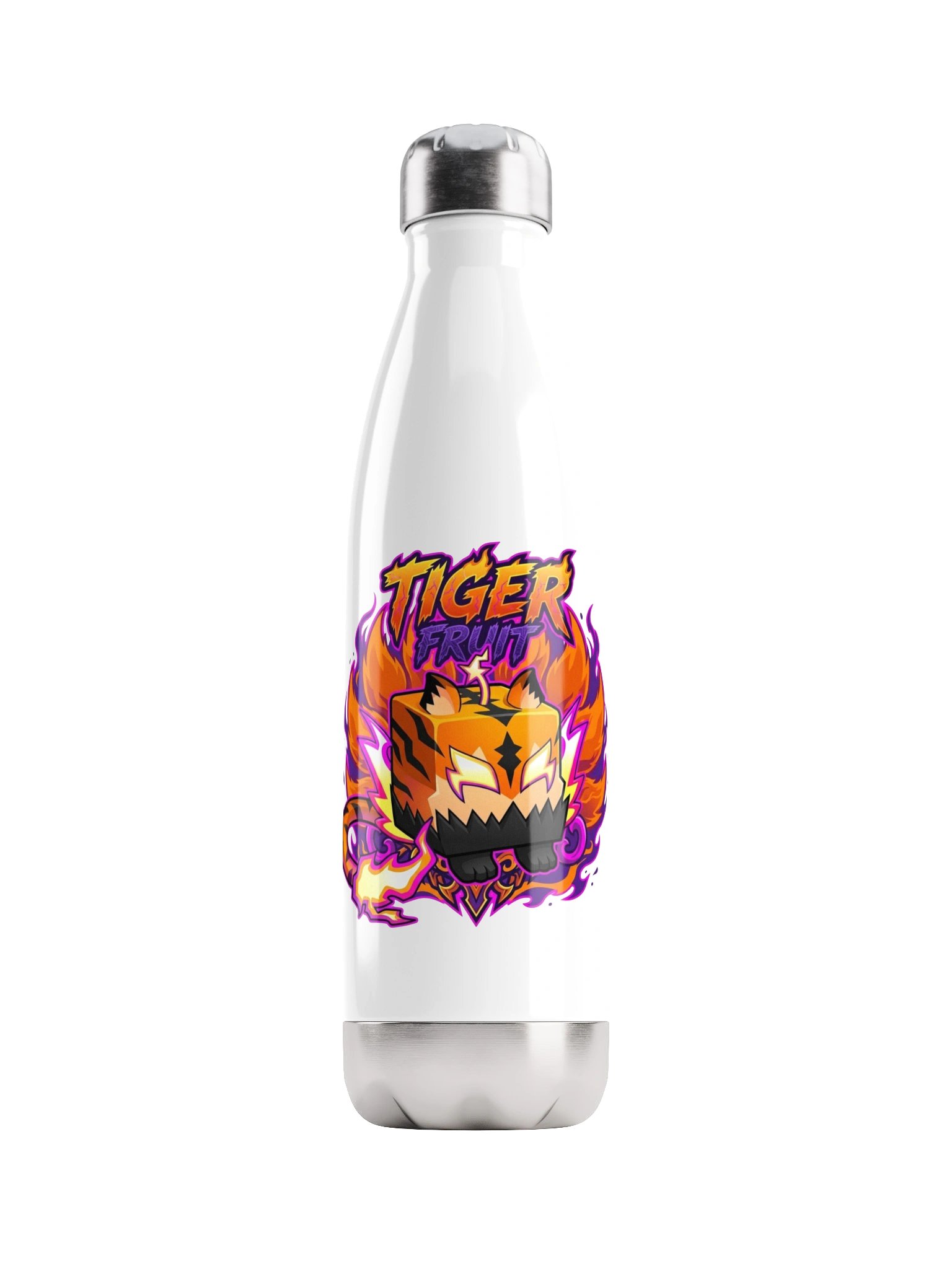 Tiger Fruit Blox Fruits Gamer Stainless Steel Water Bottle Gift For Kids product image (2)