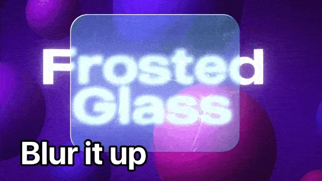 Frosted Glass Preset - Drag & Drop product image (5)