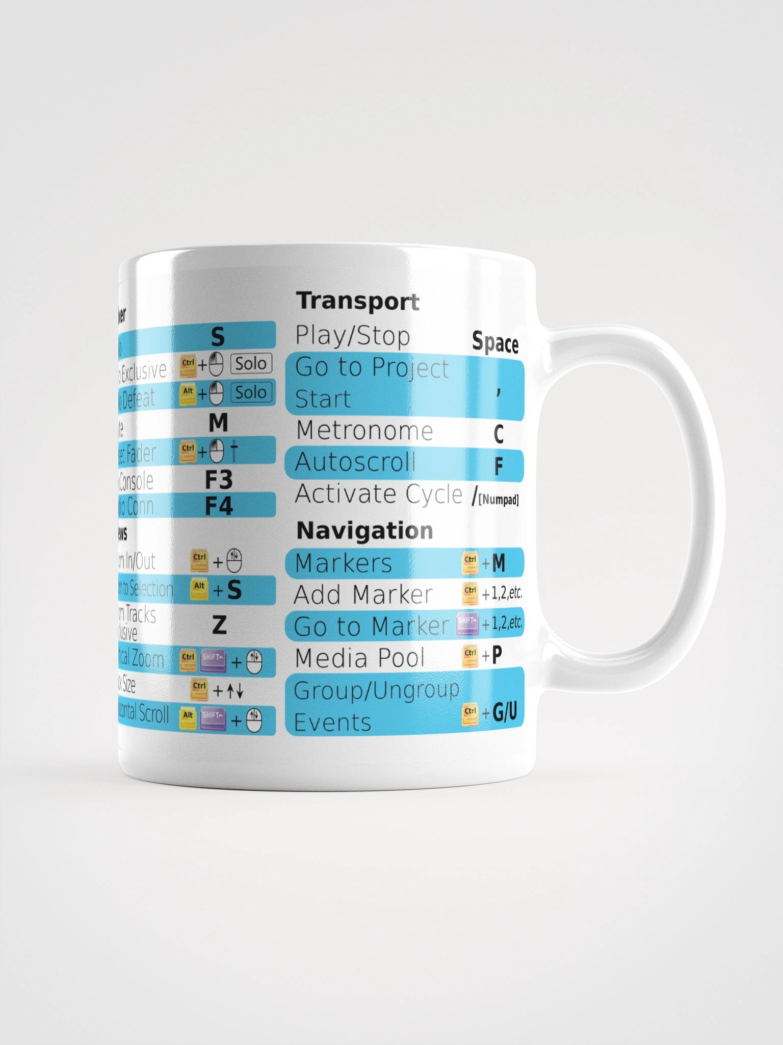 ShortCUP (keyboard shortcuts compatible with Cubase) Windows product image (3)