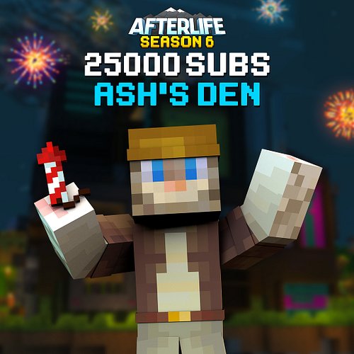 A massive congratulations to @ashsden for reaching 25,000 SUBS! 🥳

Ash, we are so proud to watch your journey continue to gro...