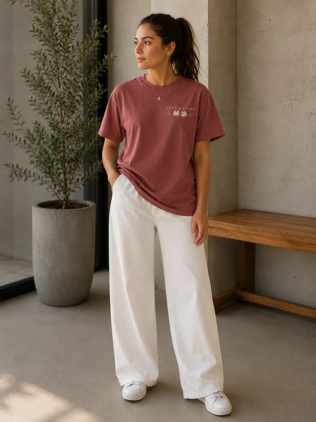 Love & Ruins | Comfort Colors Tee product image (3)
