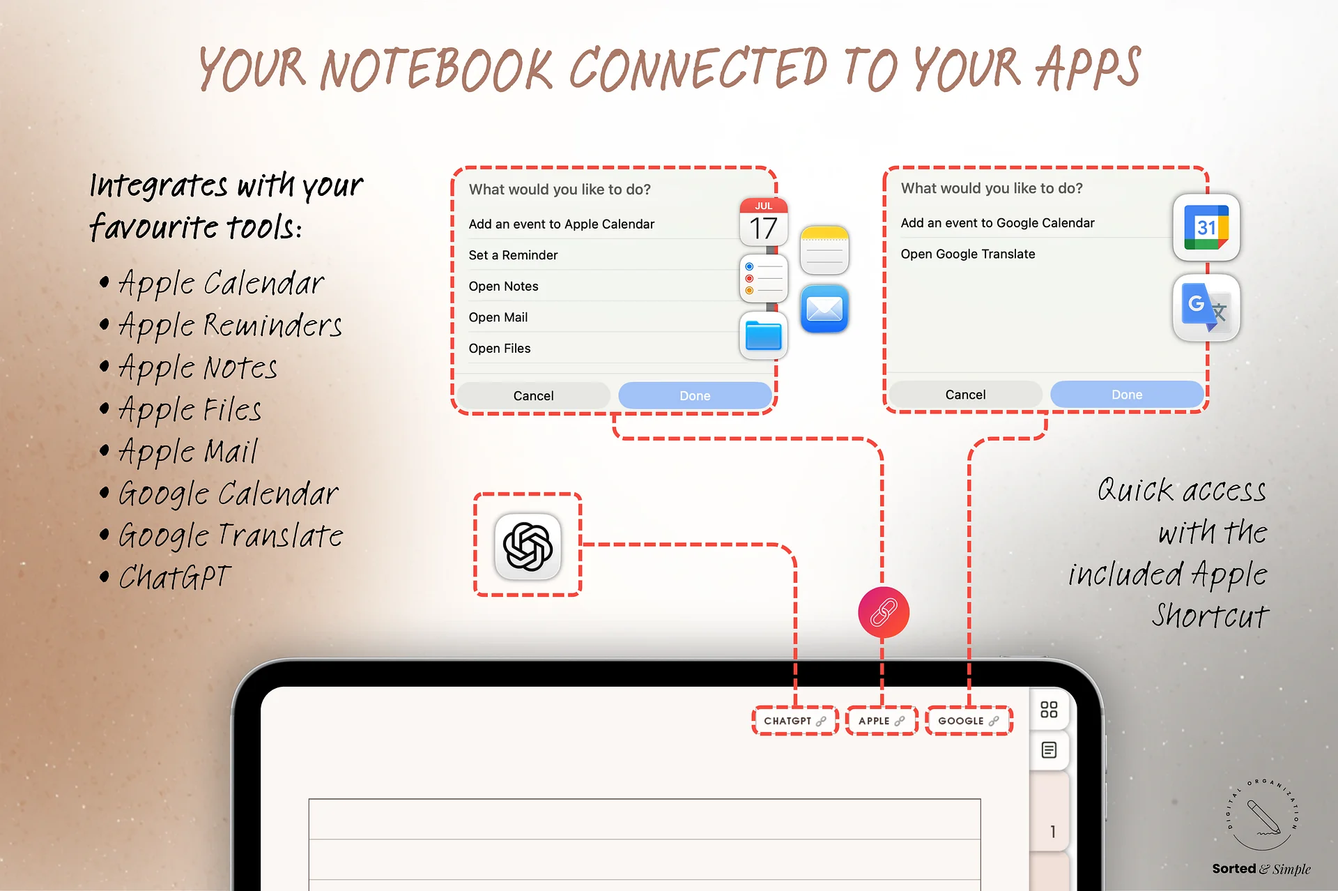 Smart Digital Notebook - Terracotta Orange product image (2)