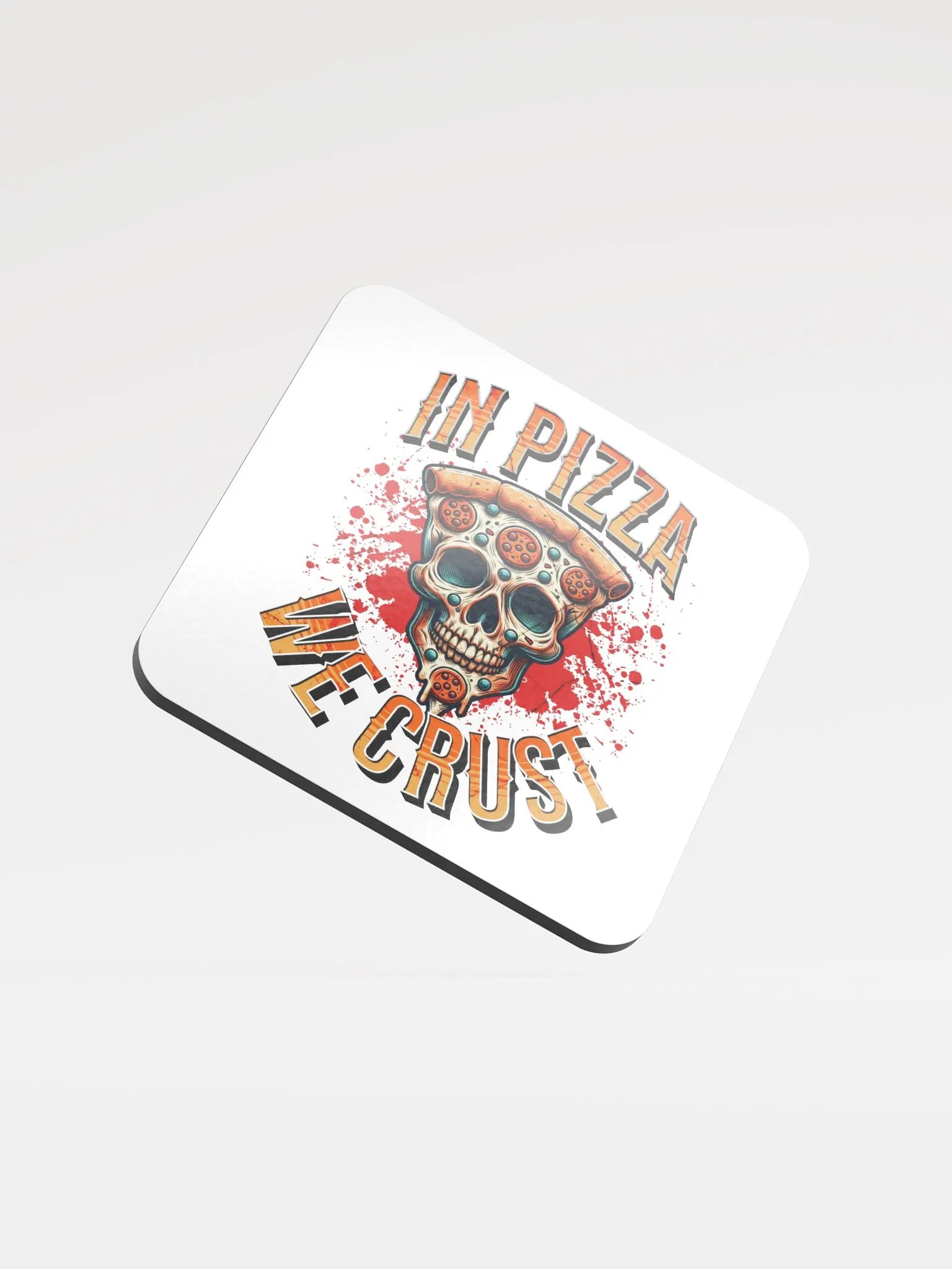 In Pizza We Crust Cork Coaster product image (2)