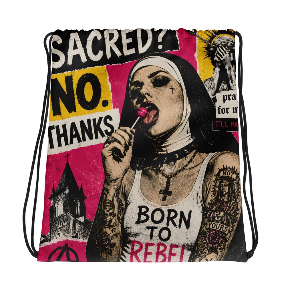 No Halo // Drawstring Bag product image (1)