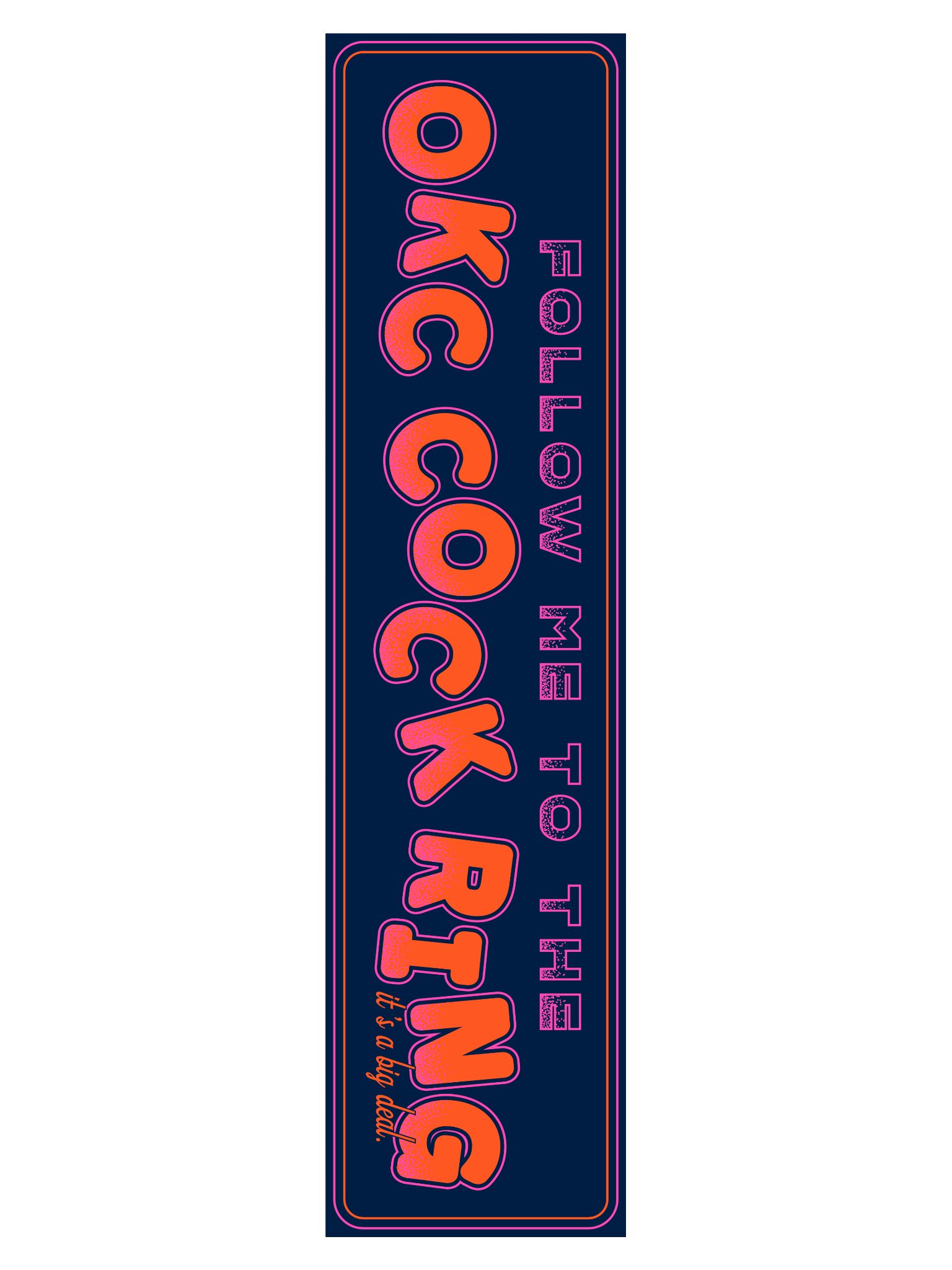 Follow Me to the OKC Cock Ring product image (3)