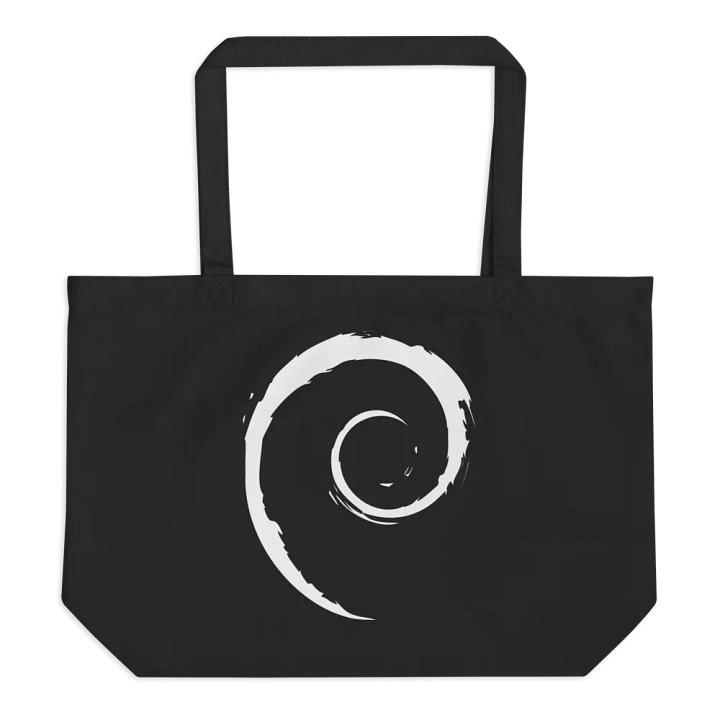 Tote Bag with Debian Logo product image (1)