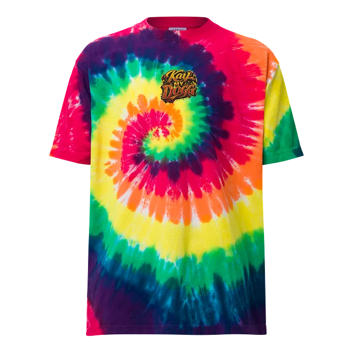 KAY MY DOGG™ Embroidered Tie-Dye Streetwear Tee – Koloqua Heritage Collection product image (3)