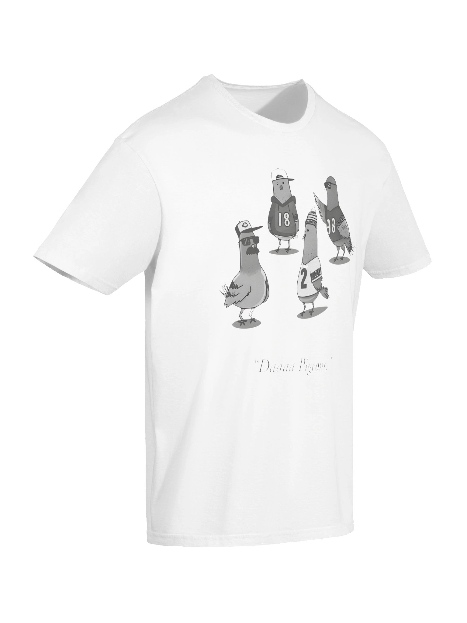 Chicago Bears Daaaa Pigeons NFL Shirt product image (7)