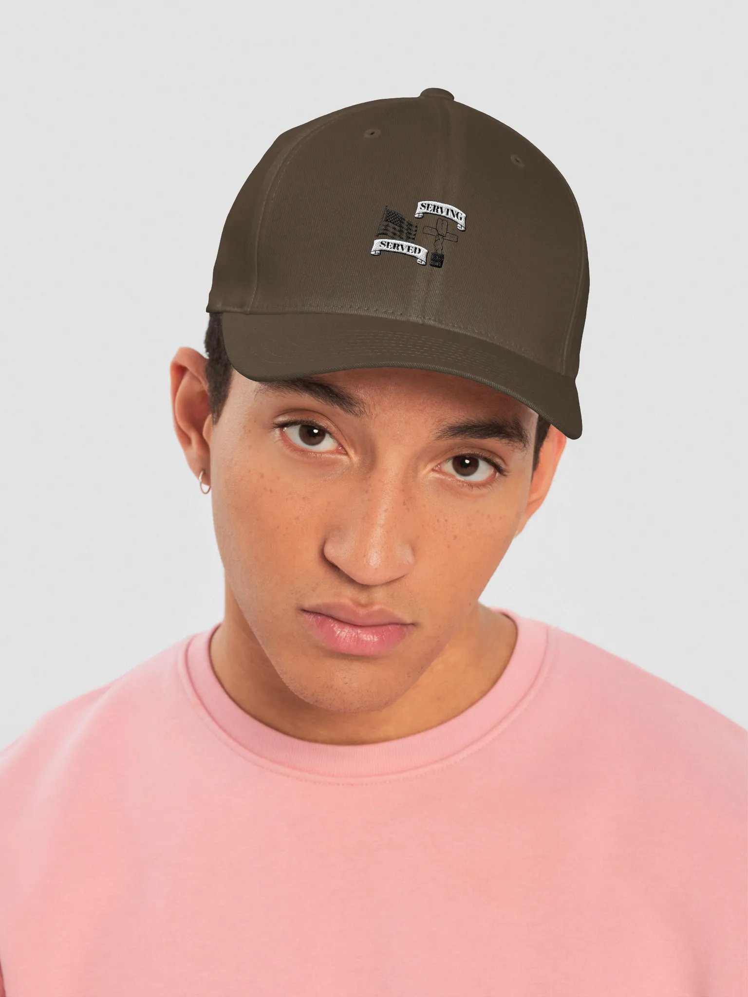 Served/Serving Flexfit hat product image (5)