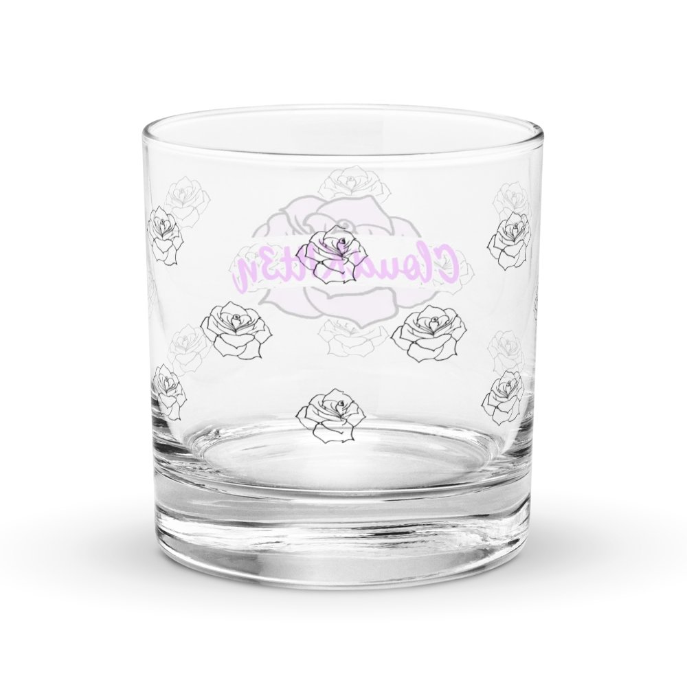 Rose Logo Rocks Glass product image (4)