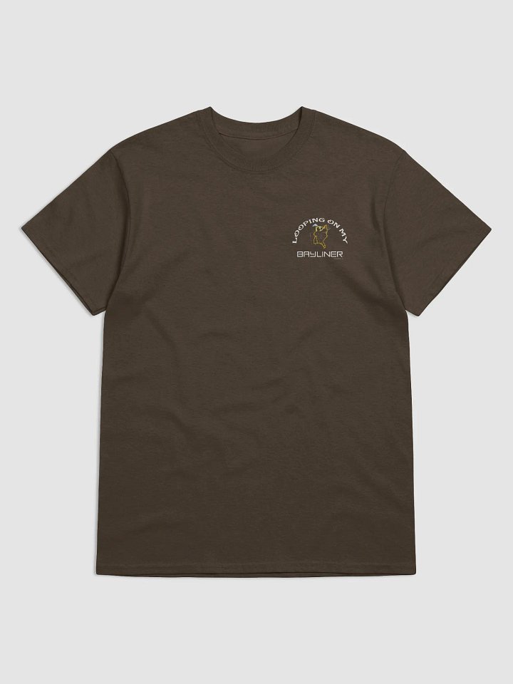 Looping On My Bayliner - T-Shirt - Dark Shirt w/White Logo product image (2)