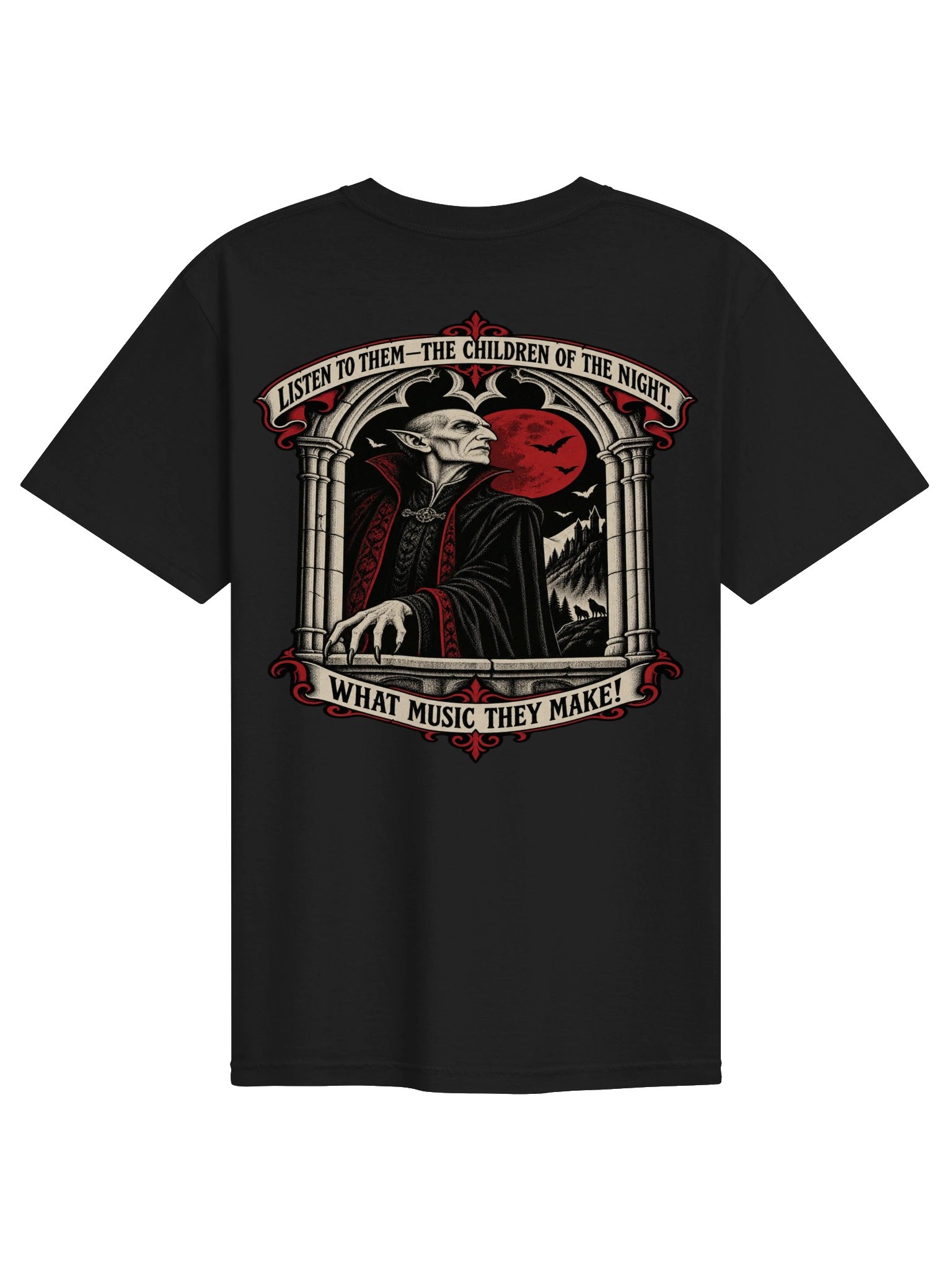 Count Dracula Vampire T-Shirt | Children of the Night product image (1)