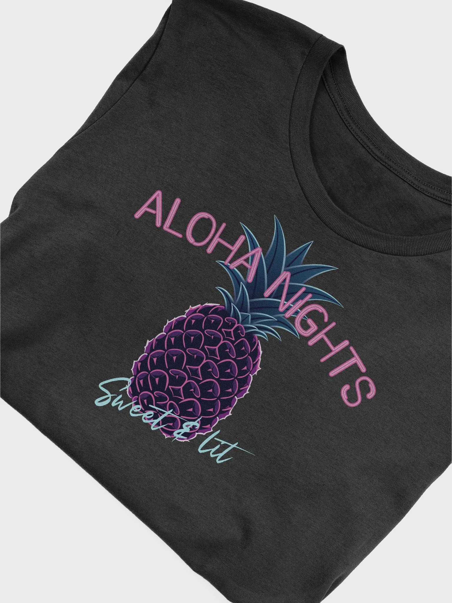 Tropical Pineapple T-Shirt - Neon Beach Vacation Hawaiian Summer Graphic Tee product image (5)
