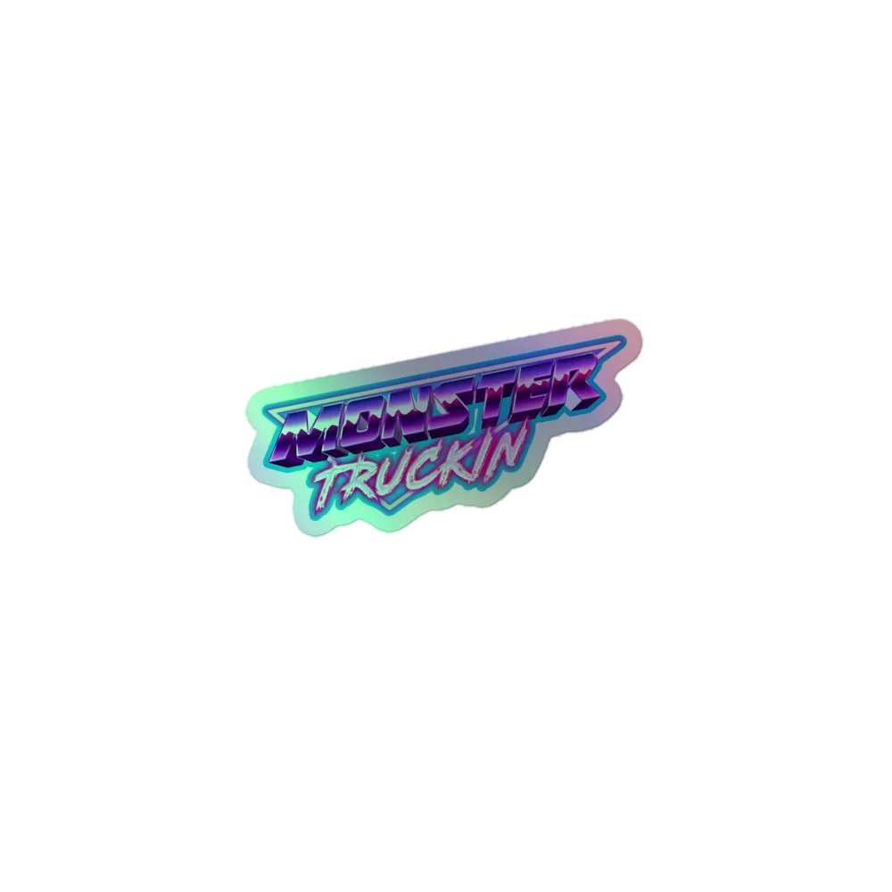 MONSTER TRUCKIN STICKER product image (1)