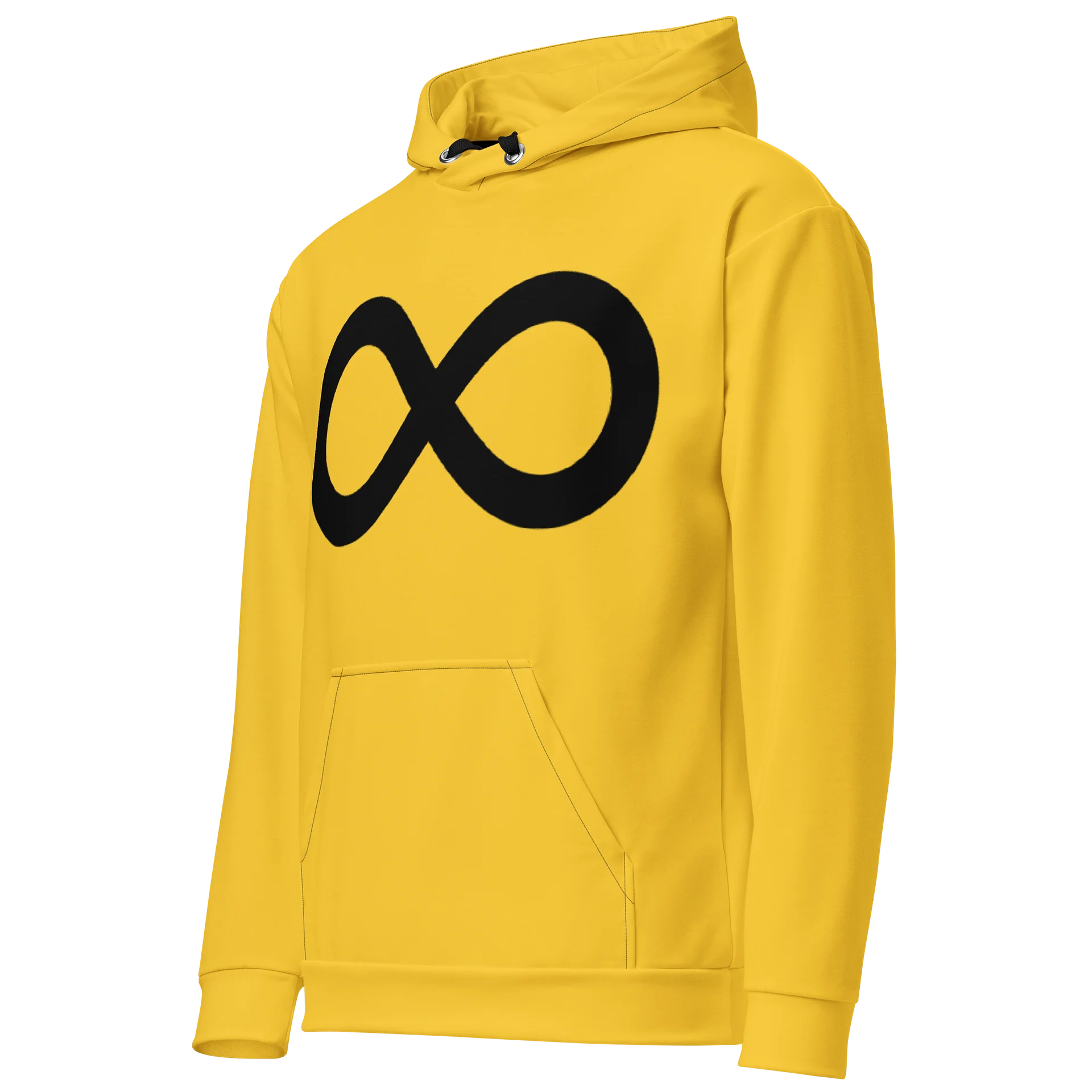 Infinity Creations Logo Hoodie (Yellow) product image (3)