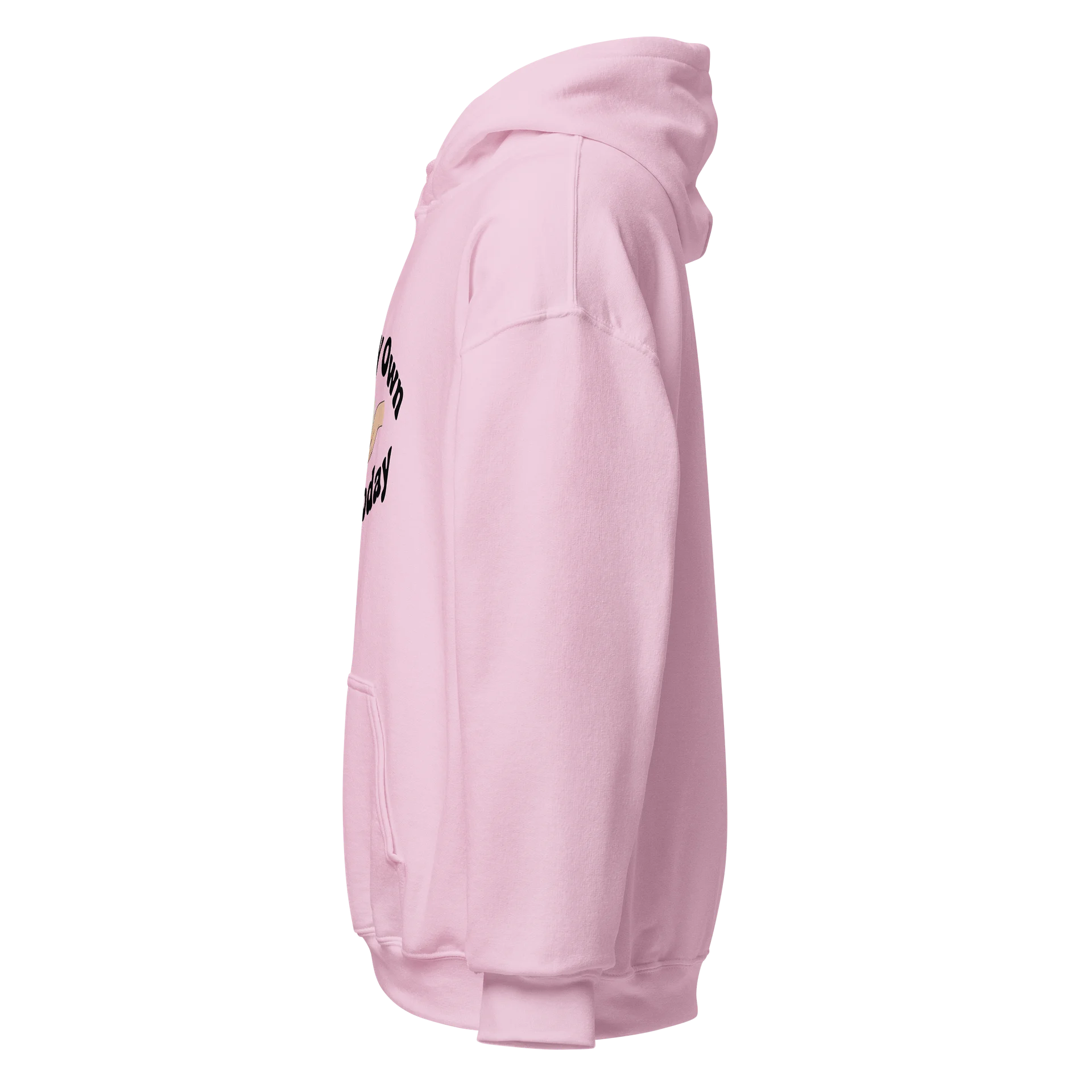 “I Met My Needs Today” Pink Classic Unisex Hoodie product image (3)