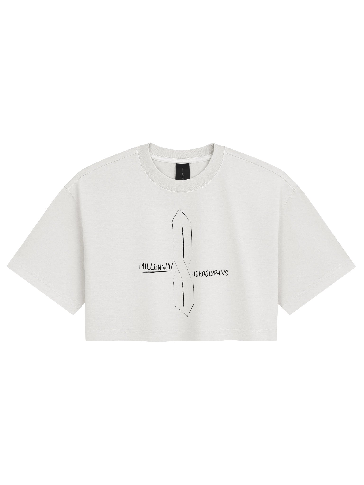 Millennial Nostalgia | Hieroglyphics | Relaxed Crop product image (1)
