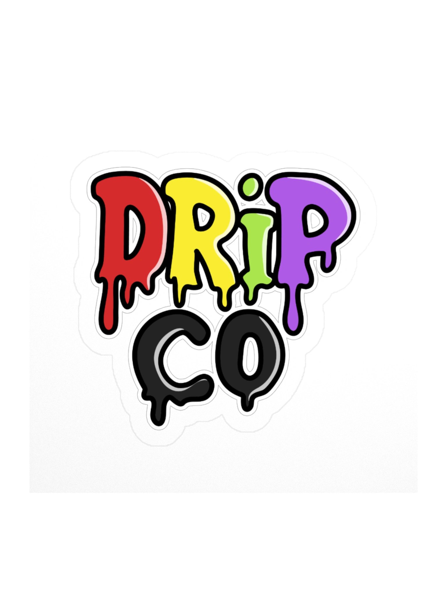 DRIP CO. Graffiti Drip Sticker product image (2)