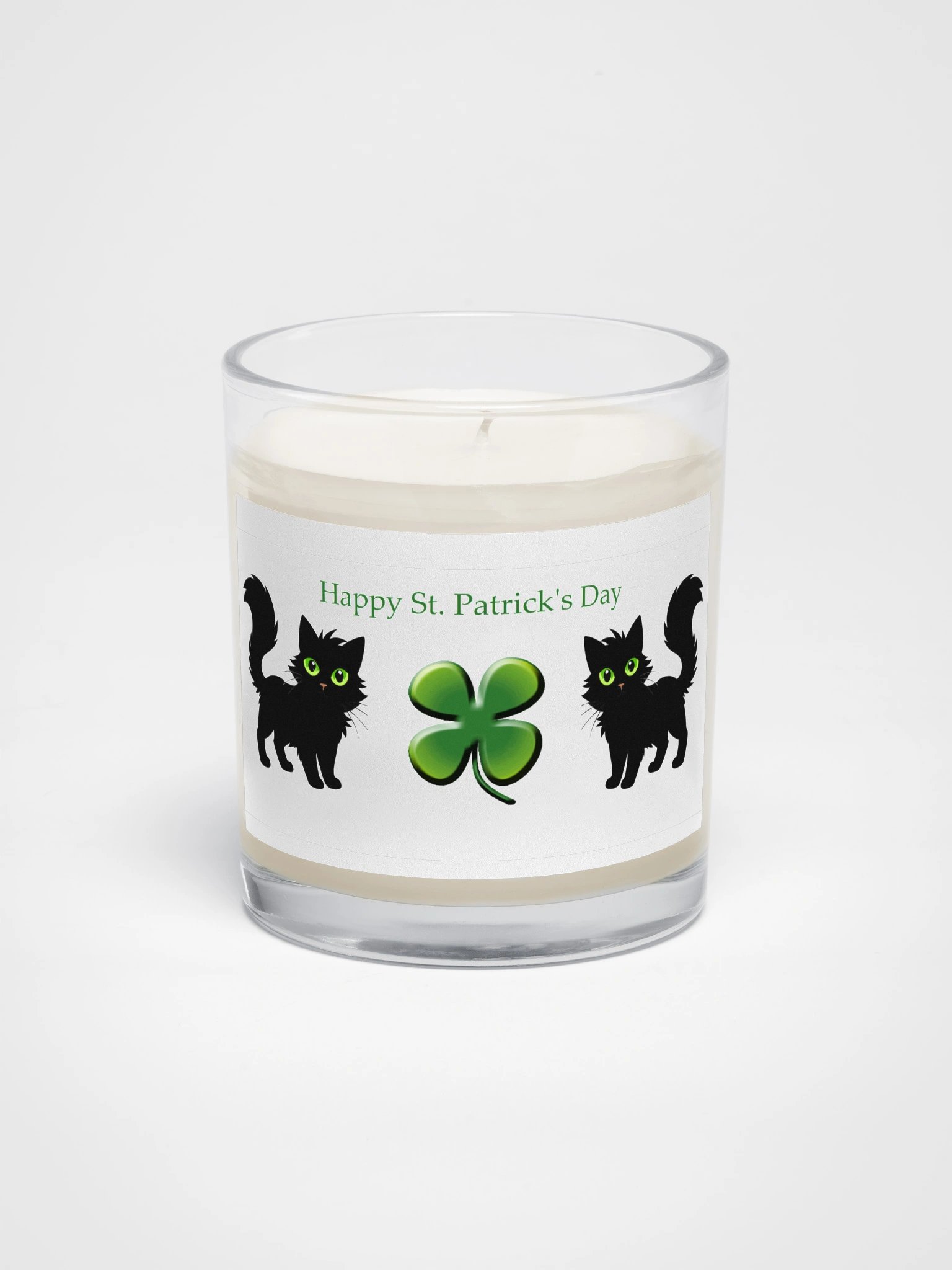 Happy St. Patrick's Day Candle product image (1)
