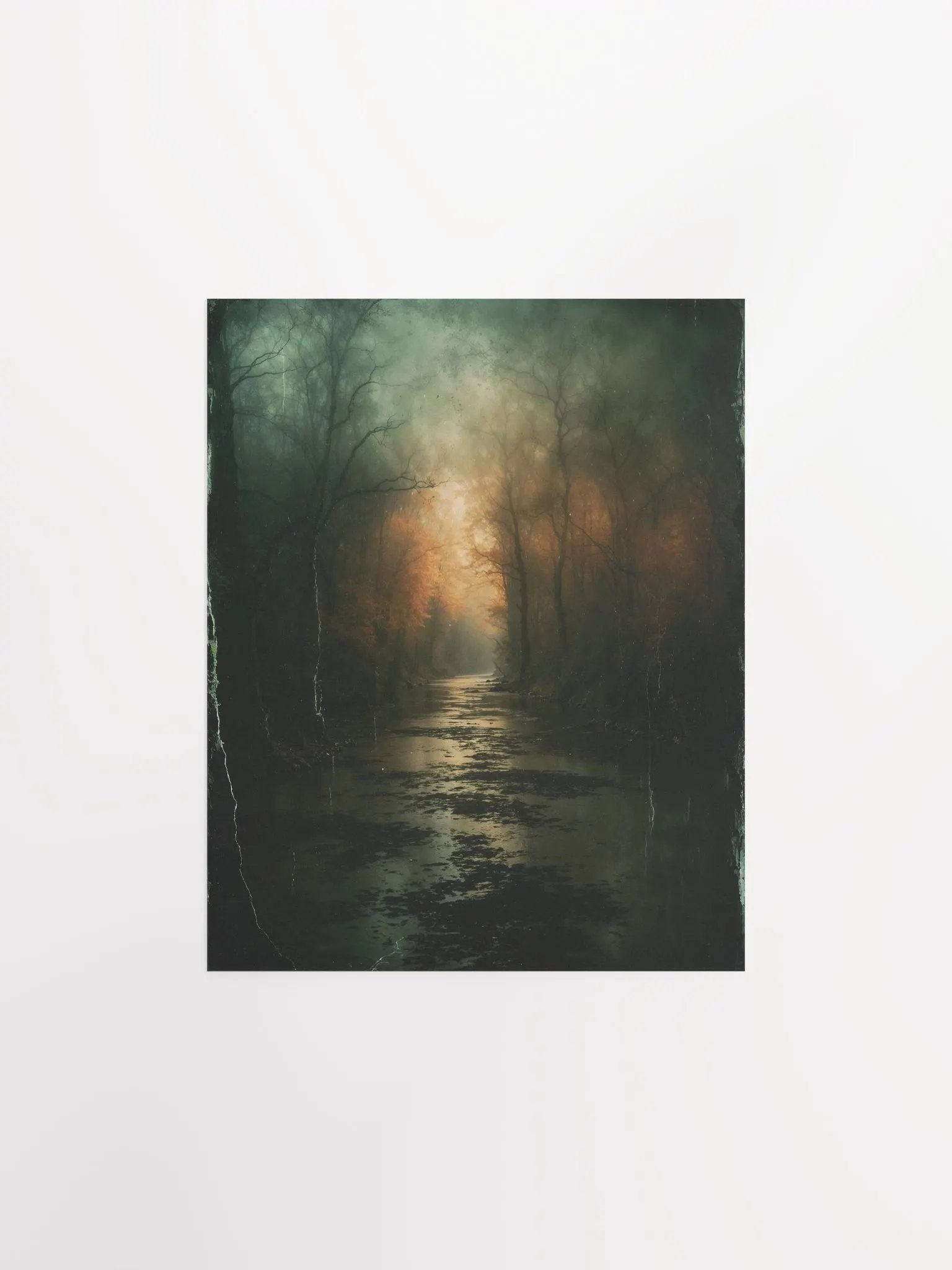 Flooded Forest Path Poster product image (1)