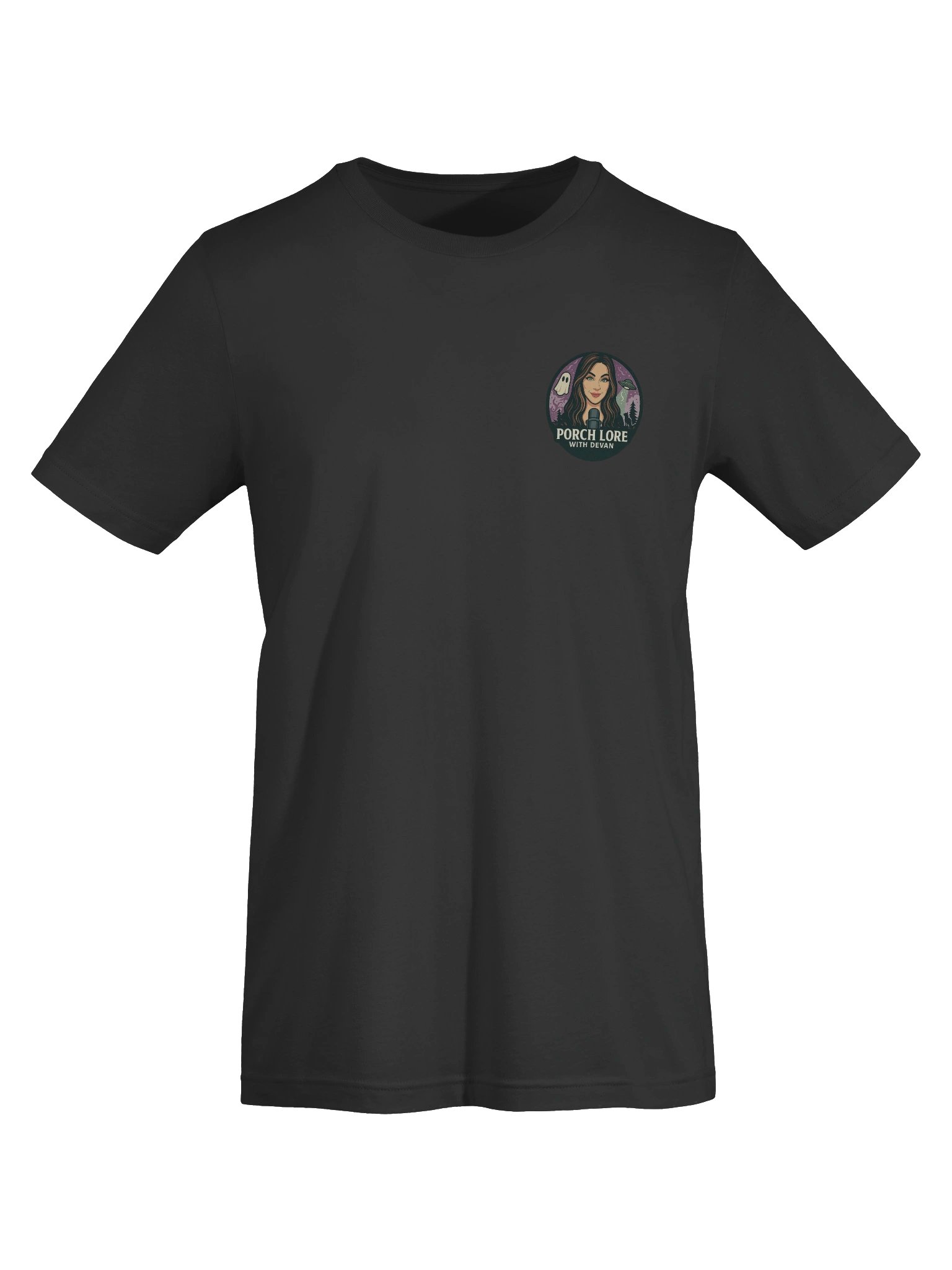MOTHMAN LURKER W/ FRONT LOGO SUPER SOFT T-SHIRT (SOLID COLORS) product image (7)