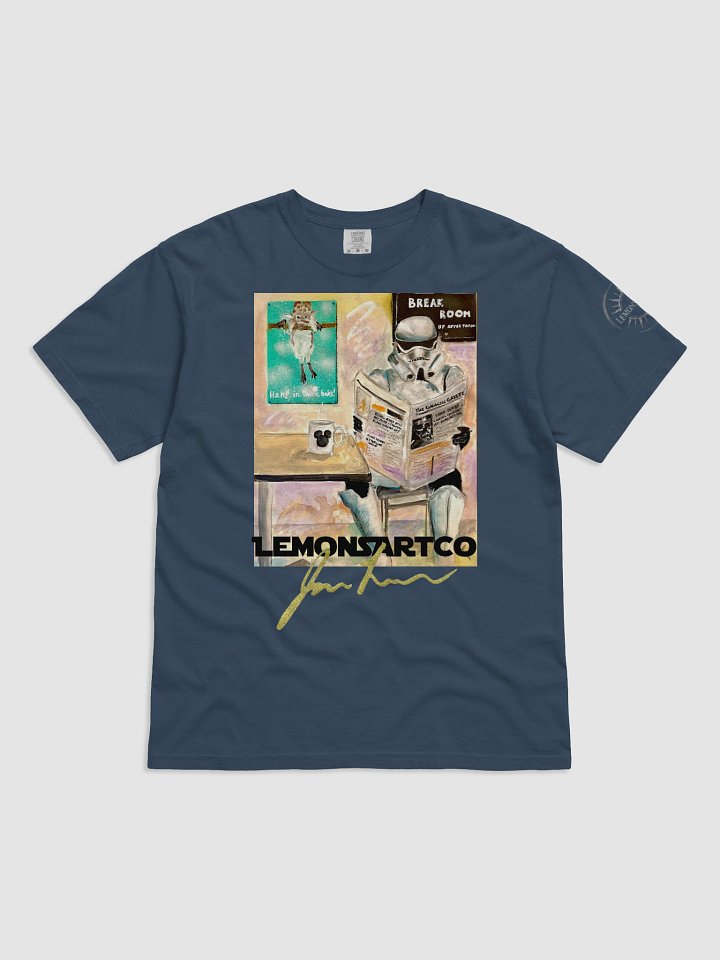 Stormtrooper Taking a Break in the Office Break Room Tee product image (4)