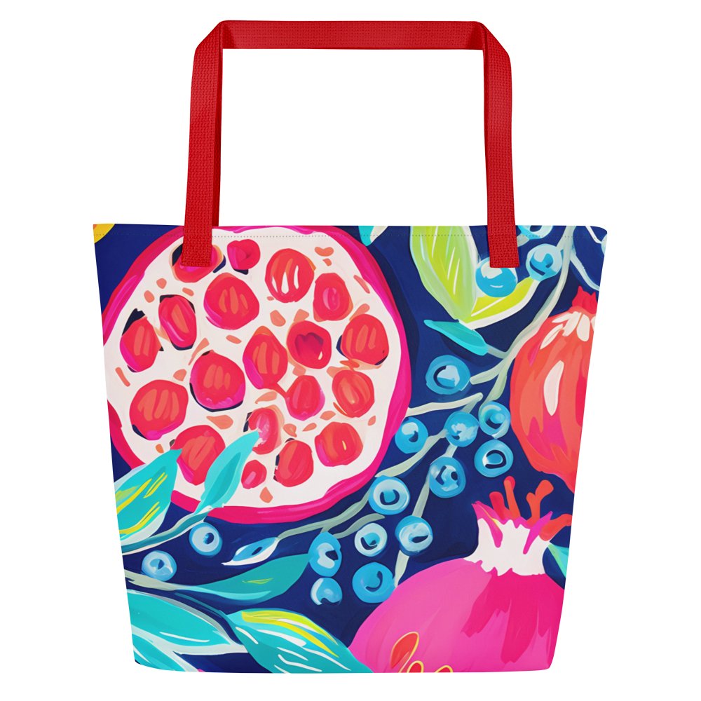Tropical Fruit Market Tote Bag product image (1)