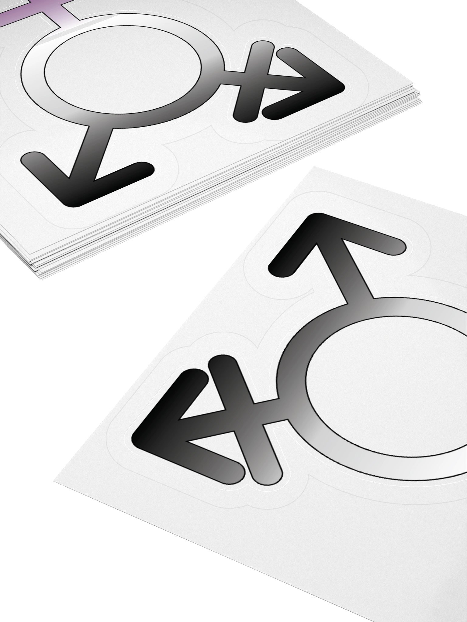 Asexual Transgender Symbol Sticker product image (11)