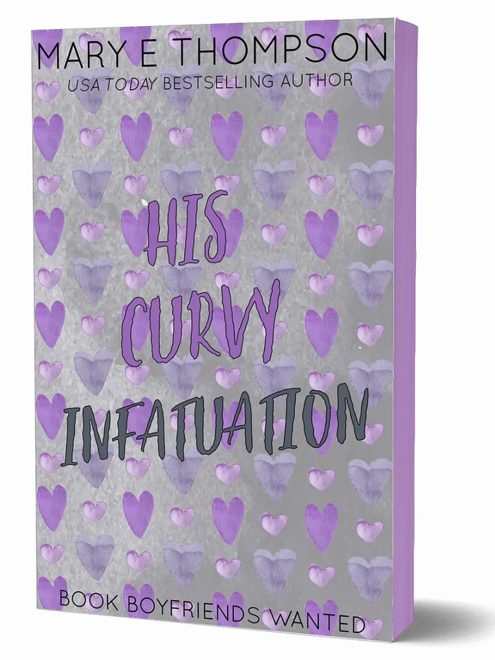 His Curvy Infatuation (PAPERBACK) HEART COVER product image (1)