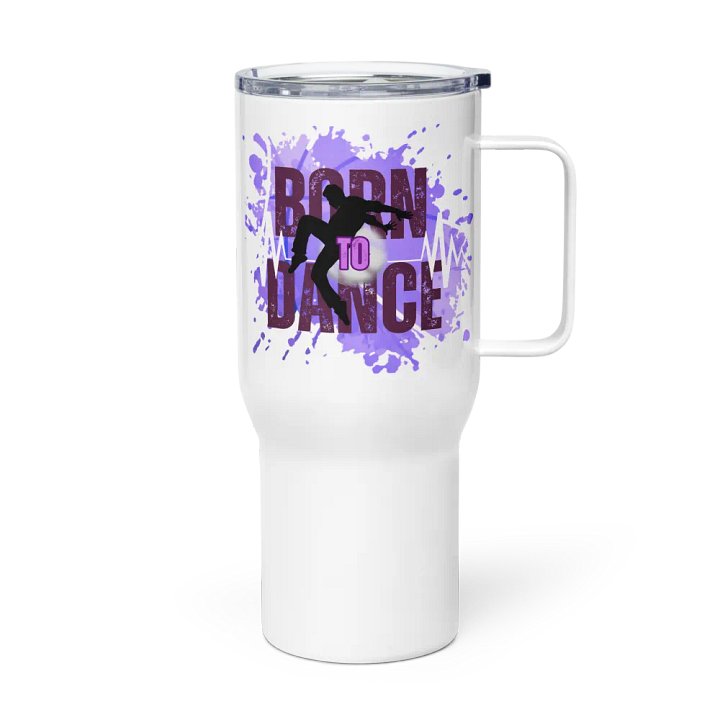 Born to Dance His Silhouette Vibes Travel Mug product image (1)