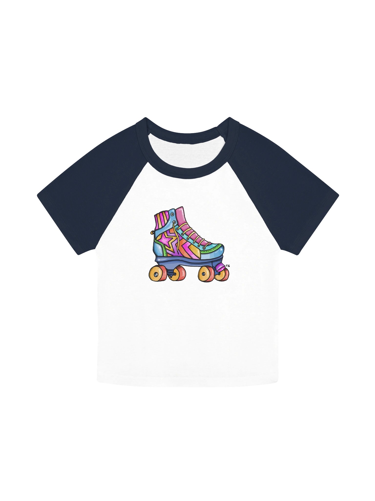 Roller Girl Baby Tee product image (1)
