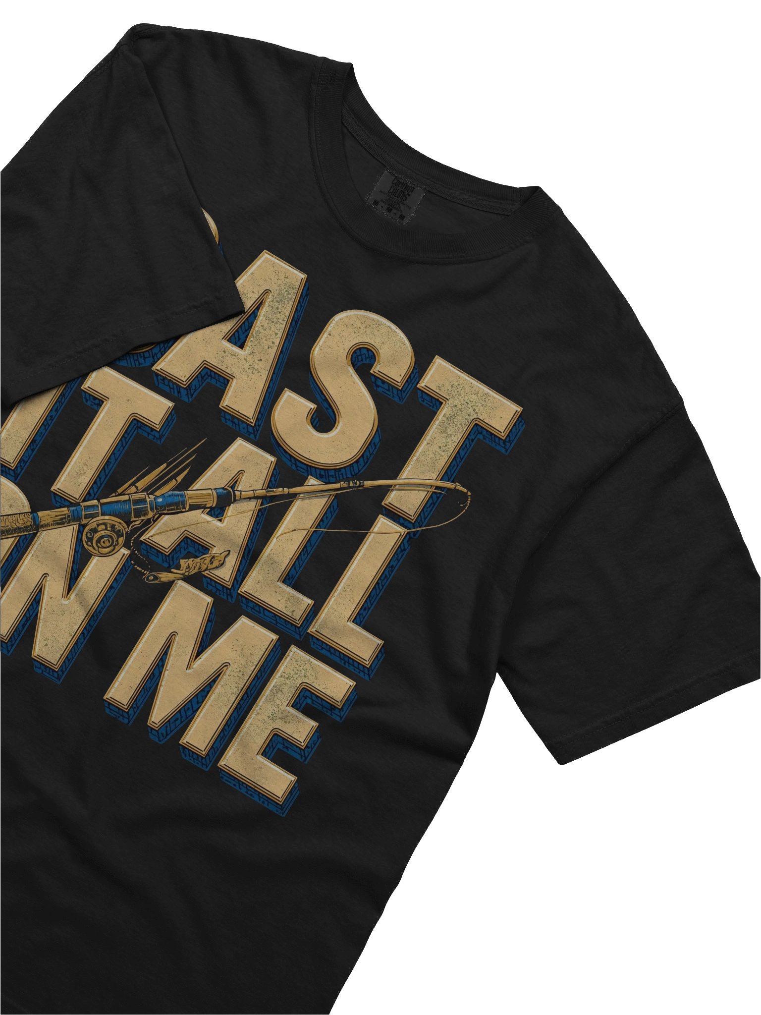 Cast It All On Me -Vintage Fishing Rod T-Shirt product image (5)