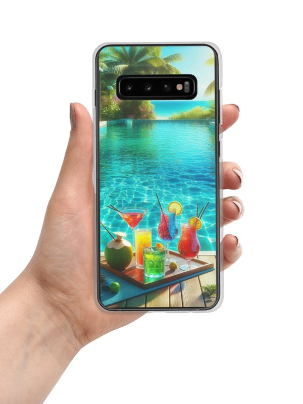 Tropical Vibes Samsung® Clear Case | AI Design product image (7)