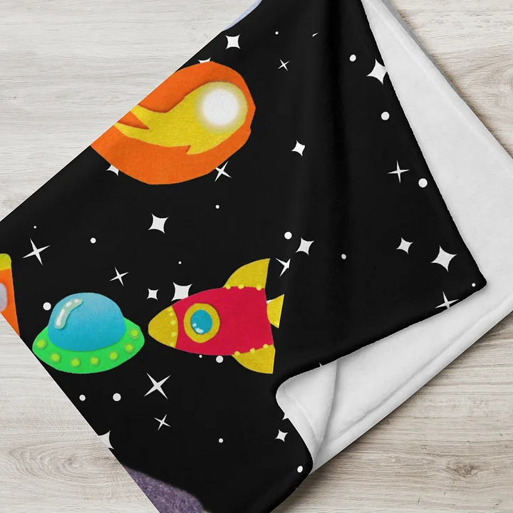 SPACE Train Blankie product image (2)