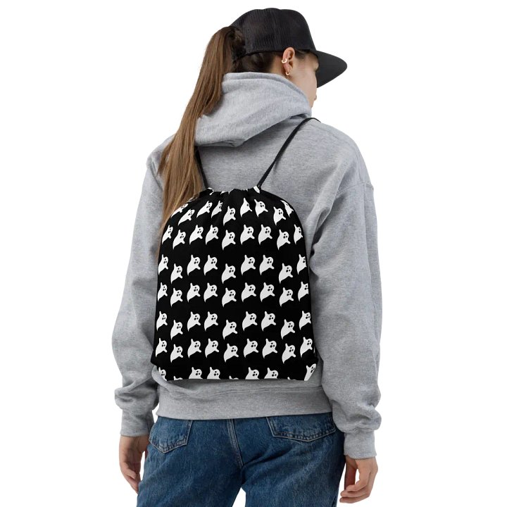 Ghostly Encounter Drawstring Bag product image (1)