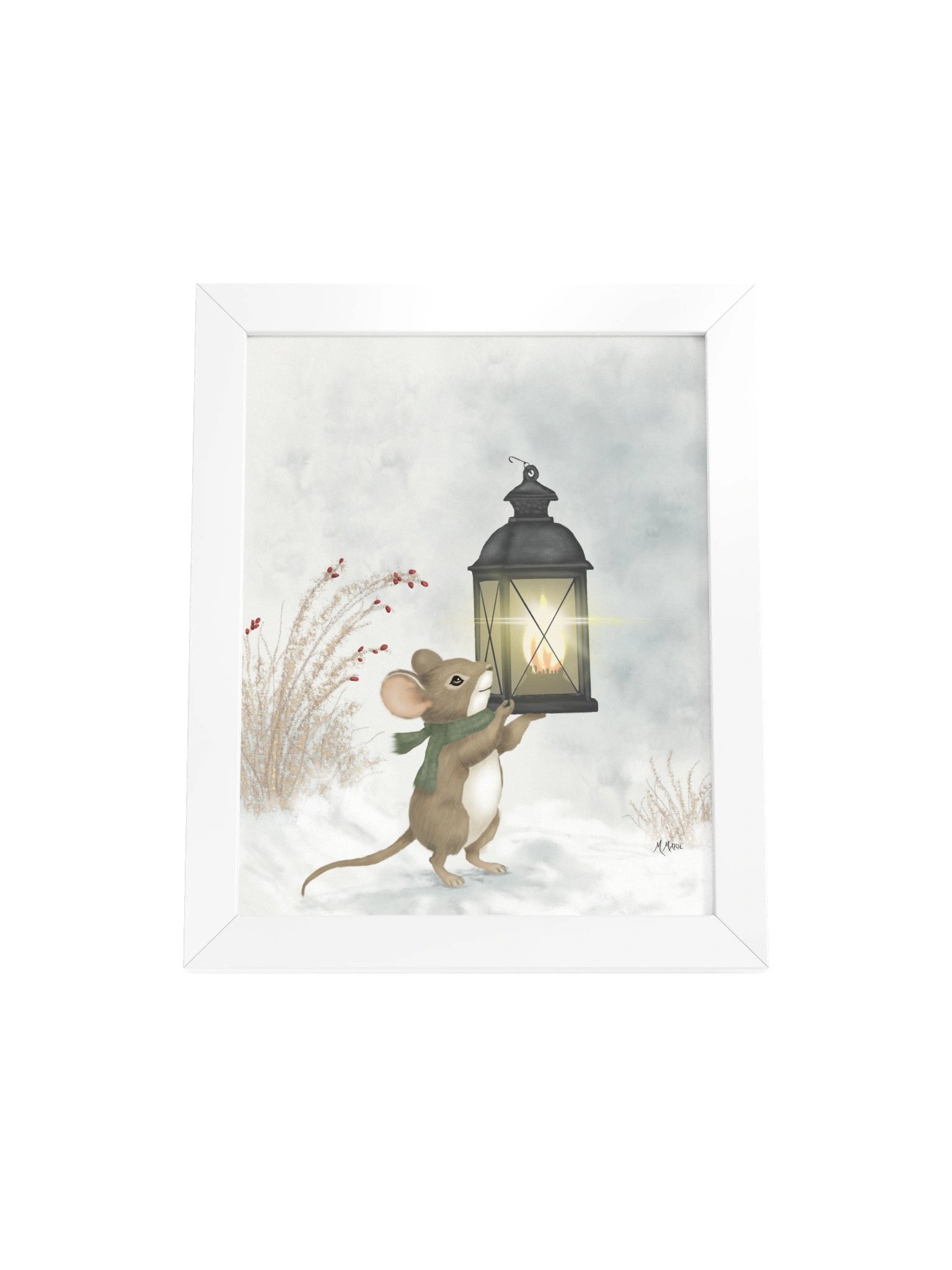 Winter Mouse – Art Poster Print product image (2)