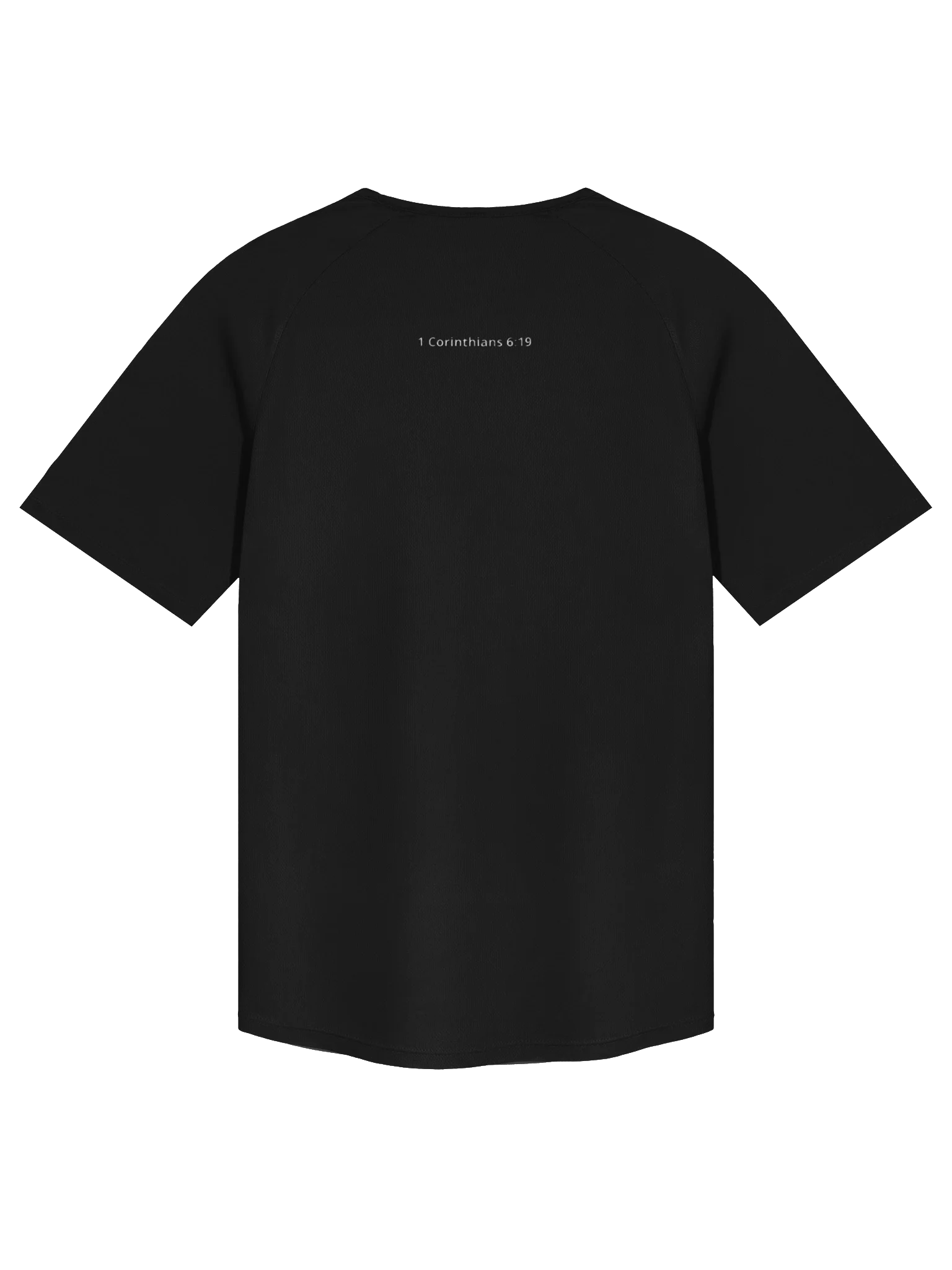 His House Mens Performance Crew Collar T-Shirt -White Logo by His House