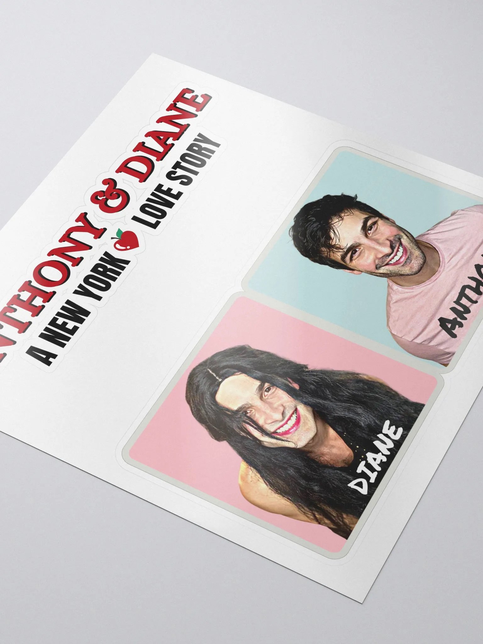 Anthony & Diane Sticker product image (3)