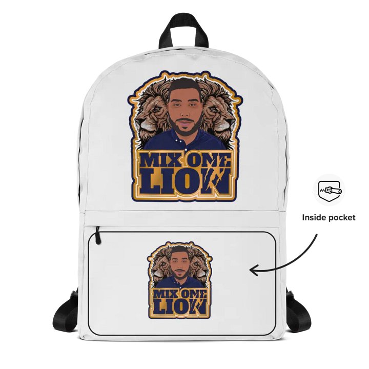 Lion backback product image (2)