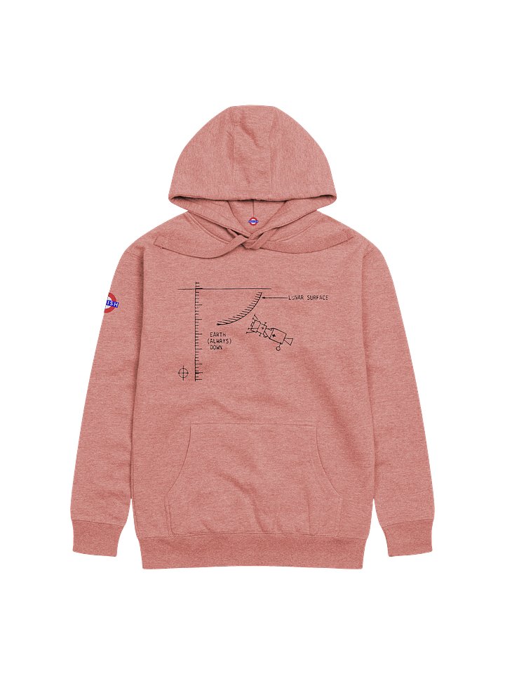 Apollo 1 Lunar Hoodie - Black product image (1)