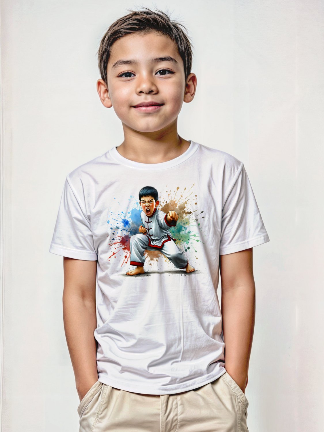 Youth Martial Arts Kung Fu Power Tee product image (2)